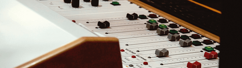 Sound recording desk - Josh Shirt Voiceover